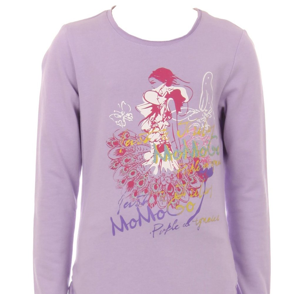 Toddler Little Girl Big Girl Long Sleeve Casual Cotton T-Shirt Tee Top Blouse
